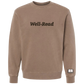 Embroidered Well-Read Brown Crewneck