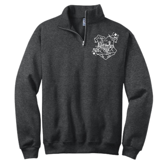 Hogwarts Crest 1/4 zip