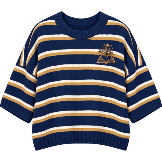 Enchanted Book Knit Top
