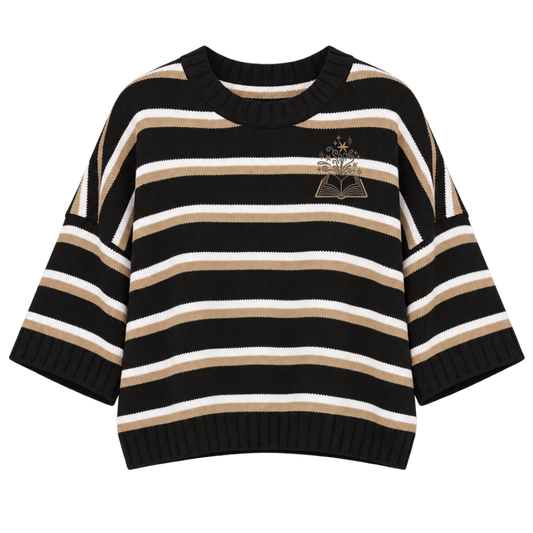 Enchanted Book Knit Top