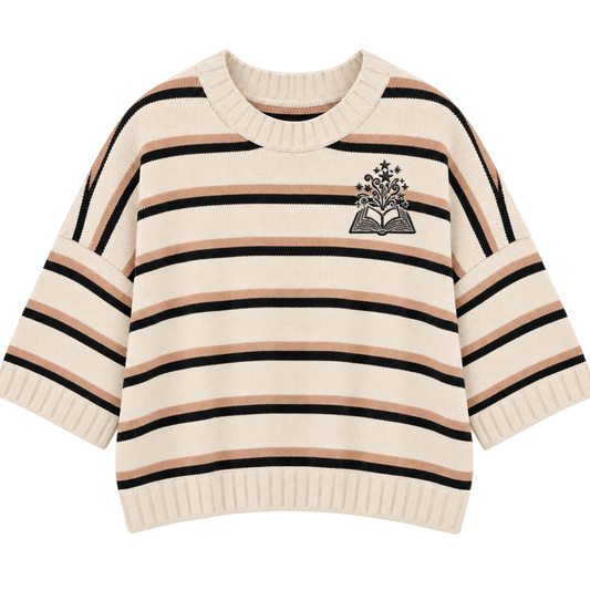 Enchanted Book Knit Top