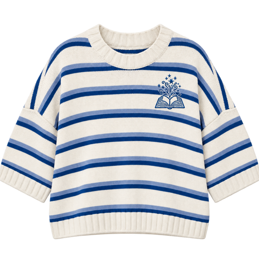 Enchanted Book Knit Top